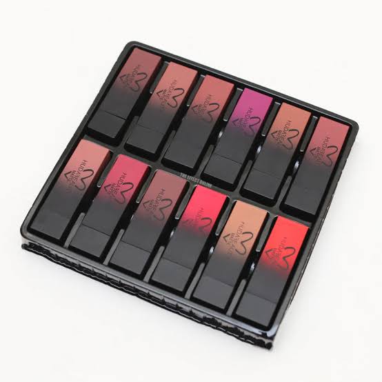 Huda Matte 12 Pcs Bullet Lipstick Set