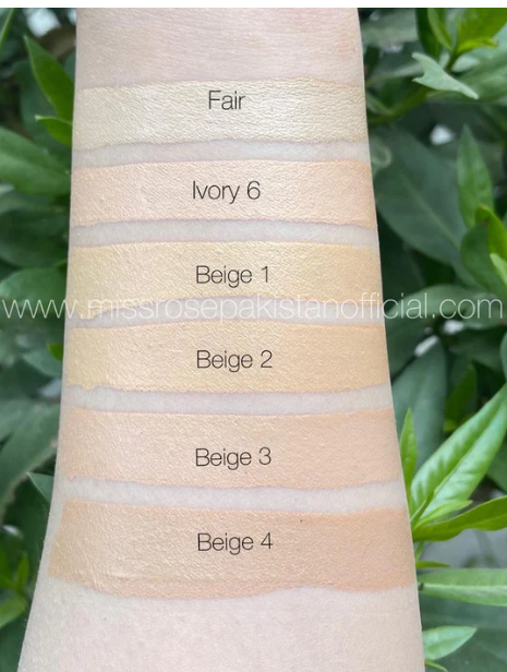 Makeup Combo Deal of 4 Glass Foundation, Makeup Fixer , Primer & Concealer