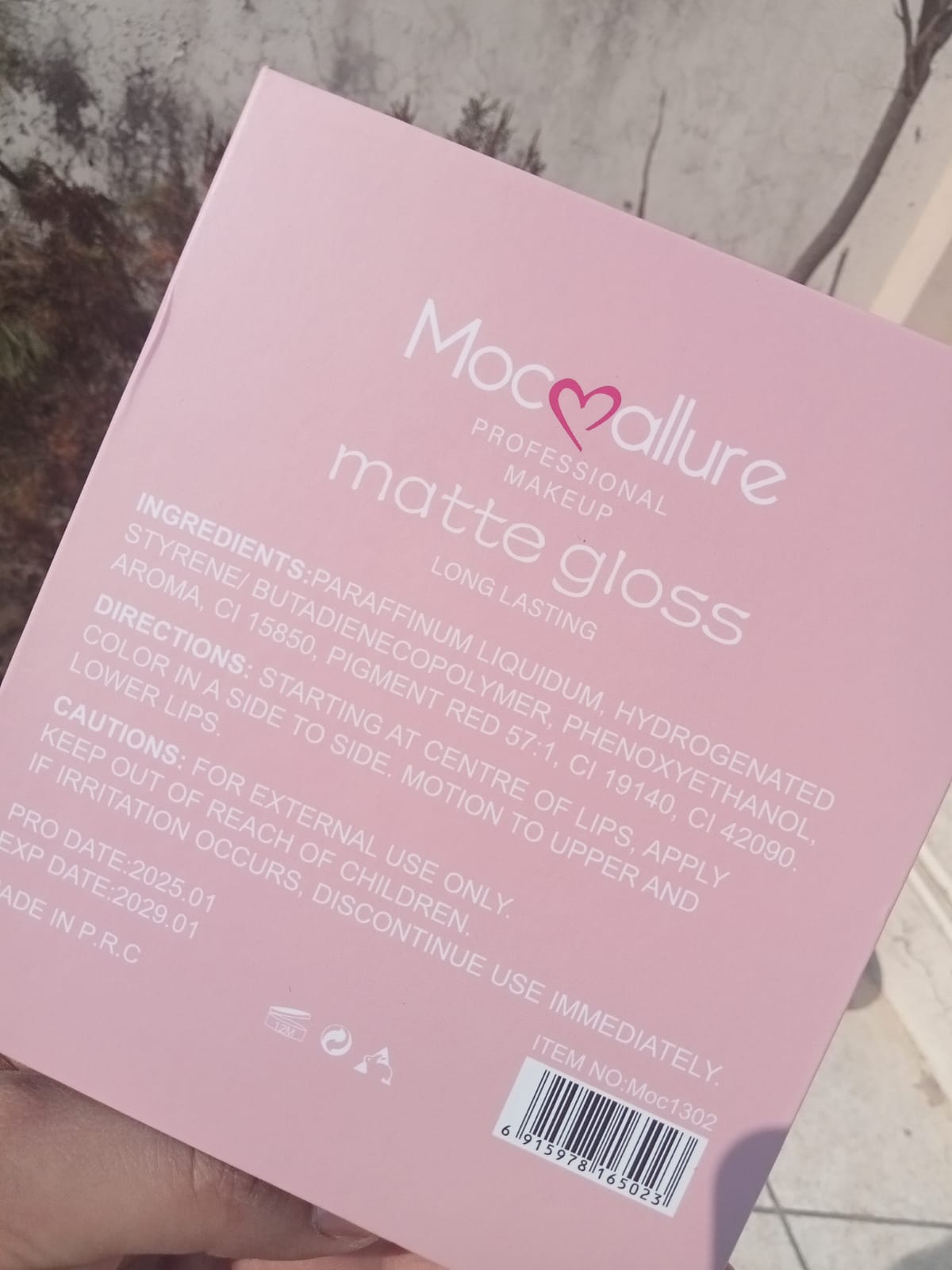 Mocallure Lip Gloss 12 Pcs Pack