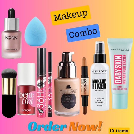 Makeup Combo Deal of 10